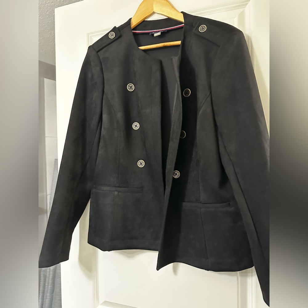 Tommy Hilfiger Elegant Black Blazer